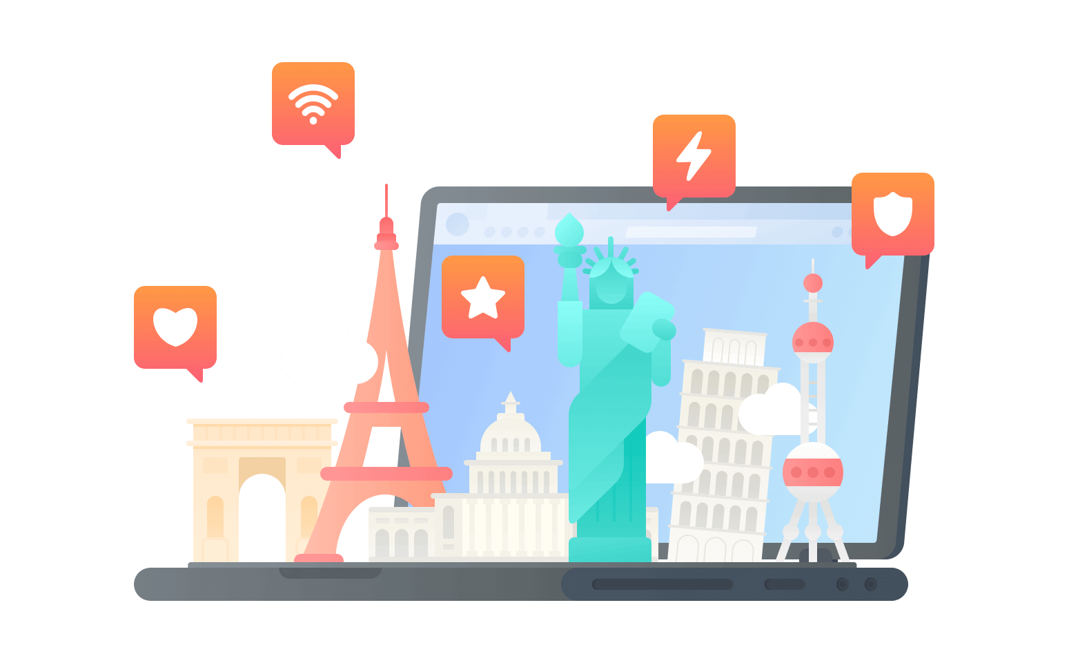 在赤道几内亚连接到中国的代理 - 翻回VPN